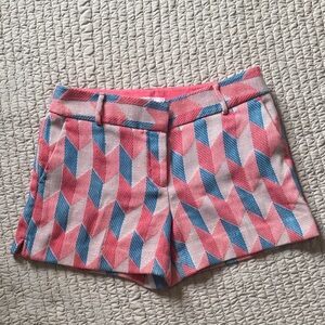 Ann Taylor LOFT Chevron Riviera Shorts